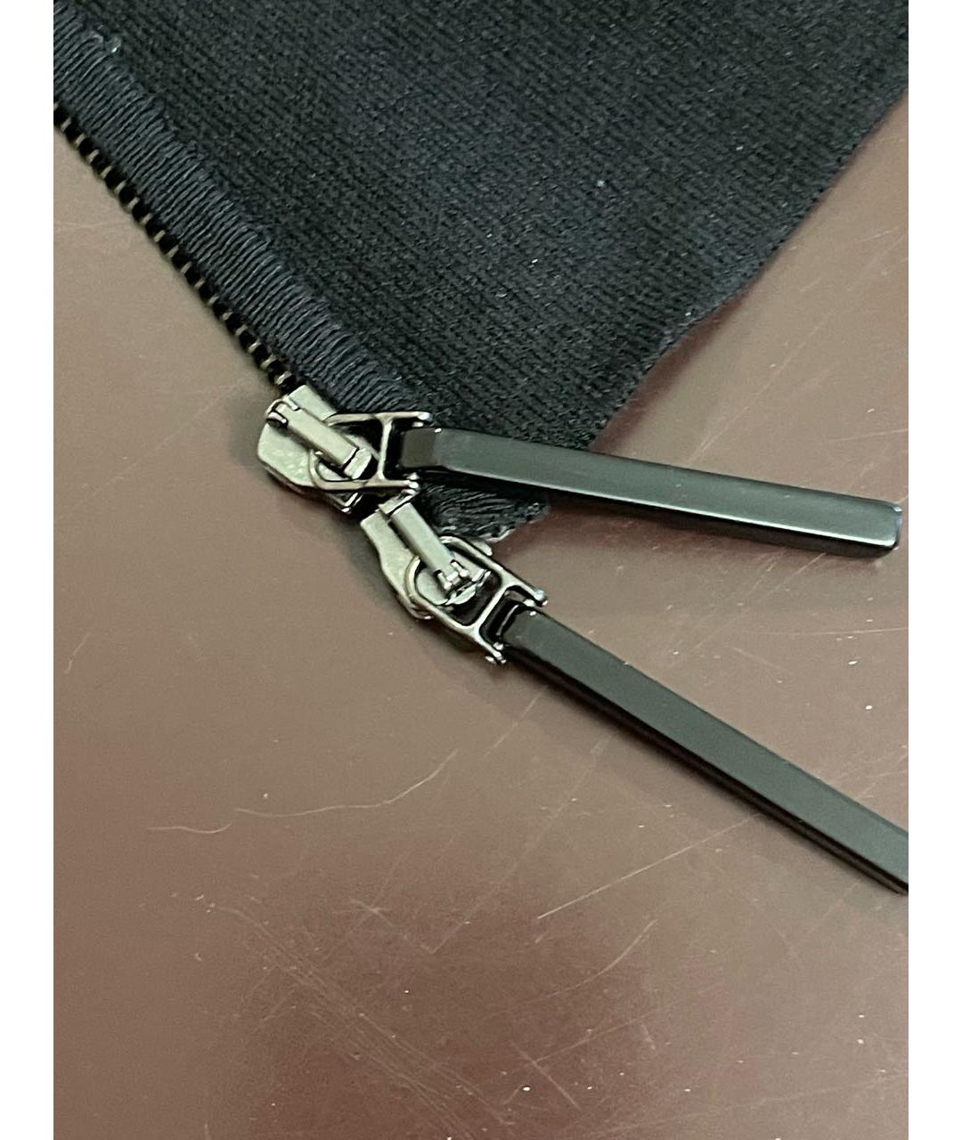 EMPORIO ARMANI Черный хлопковый жакет/пиджак, фото 2