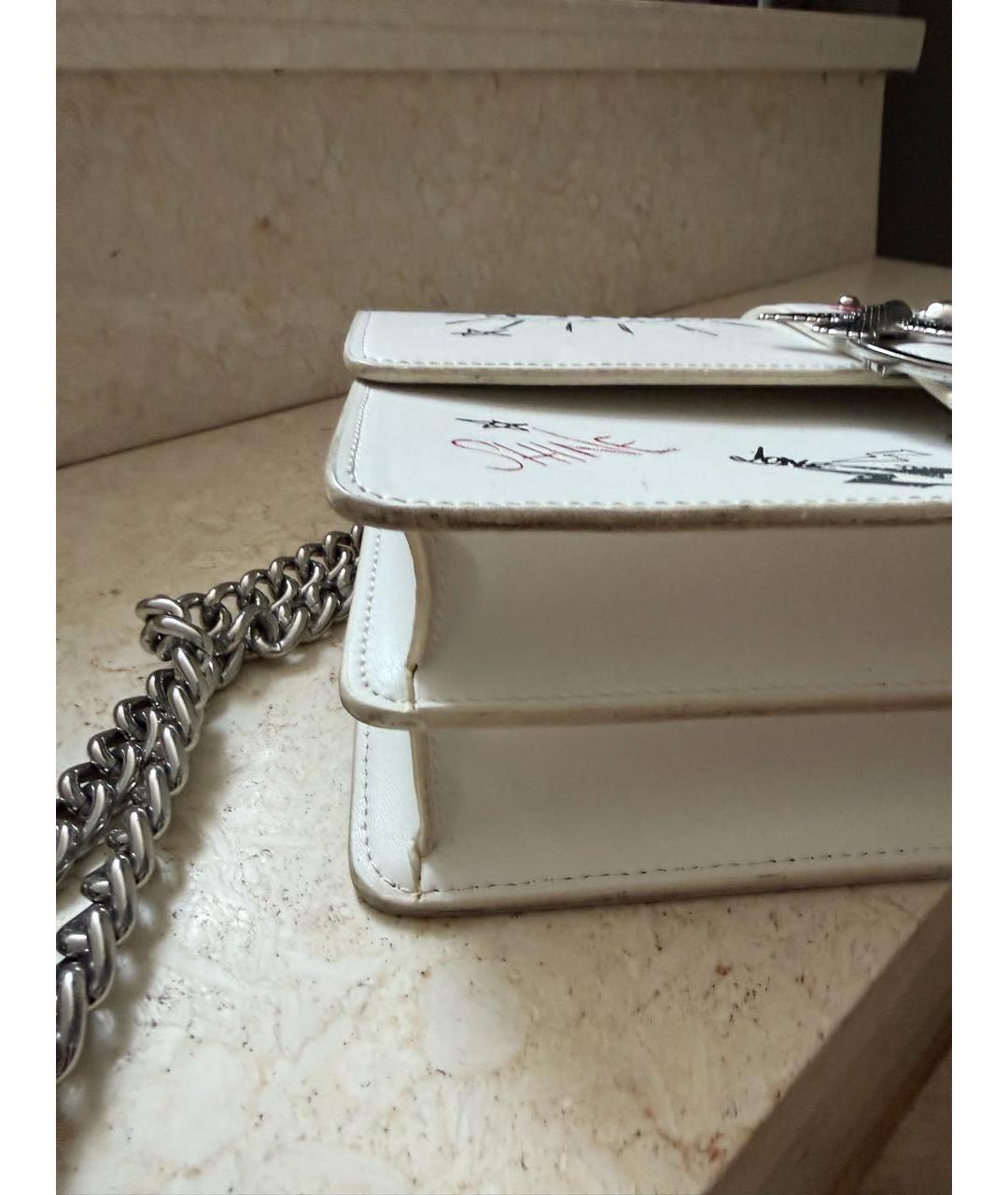 PINKO Белая сумка через плечо, фото 3