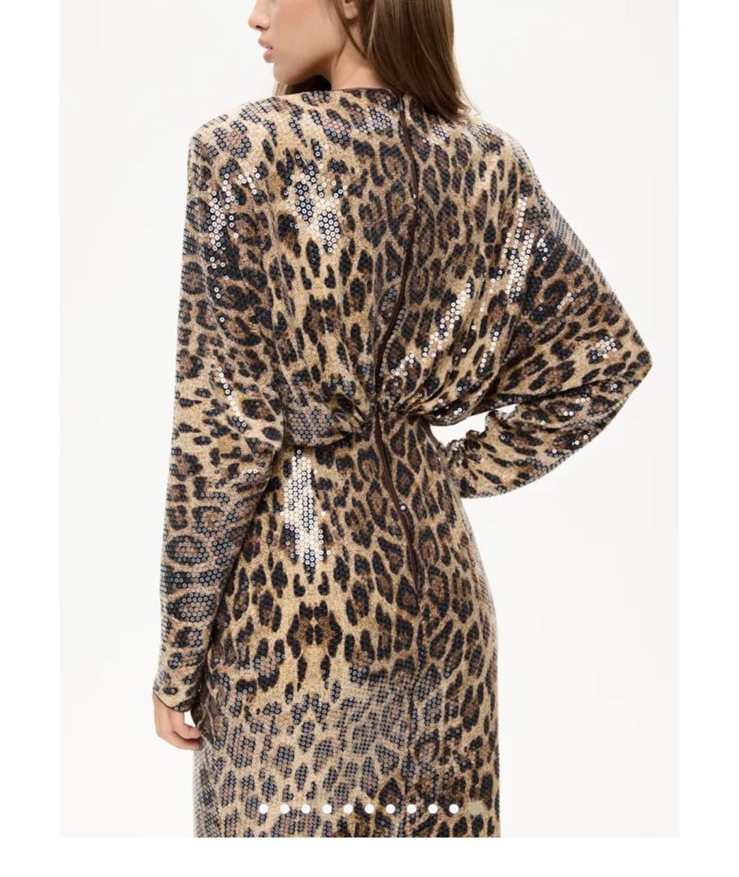 ROZIECORSETS Коричневое полиэстеровое коктейльное платье, фото 4