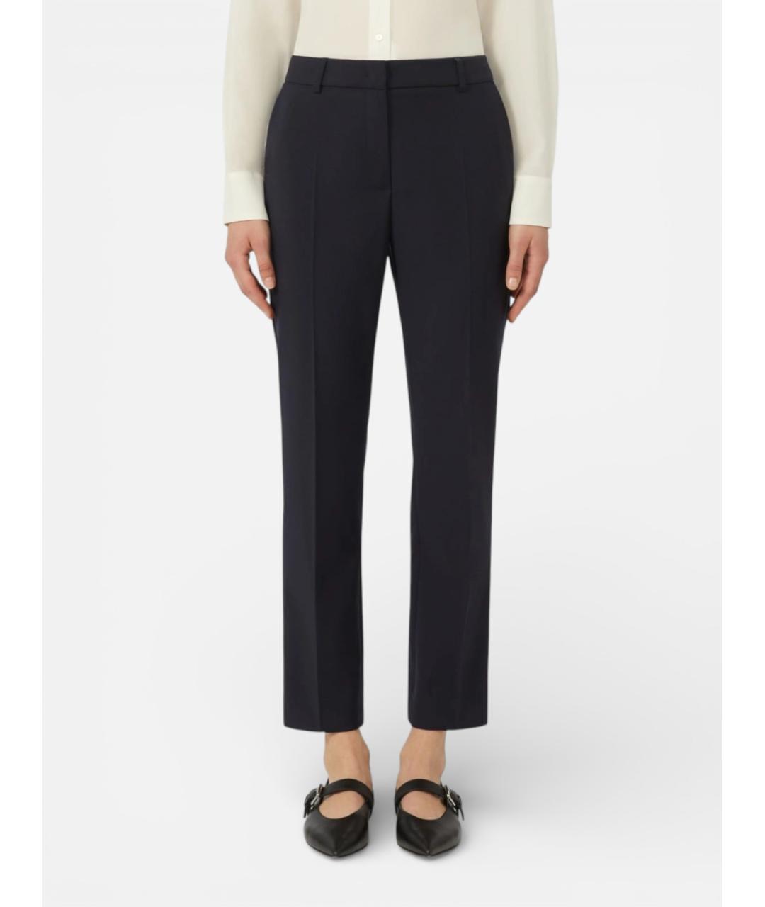 WEEKEND MAX MARA Шерстяные прямые брюки, фото 4