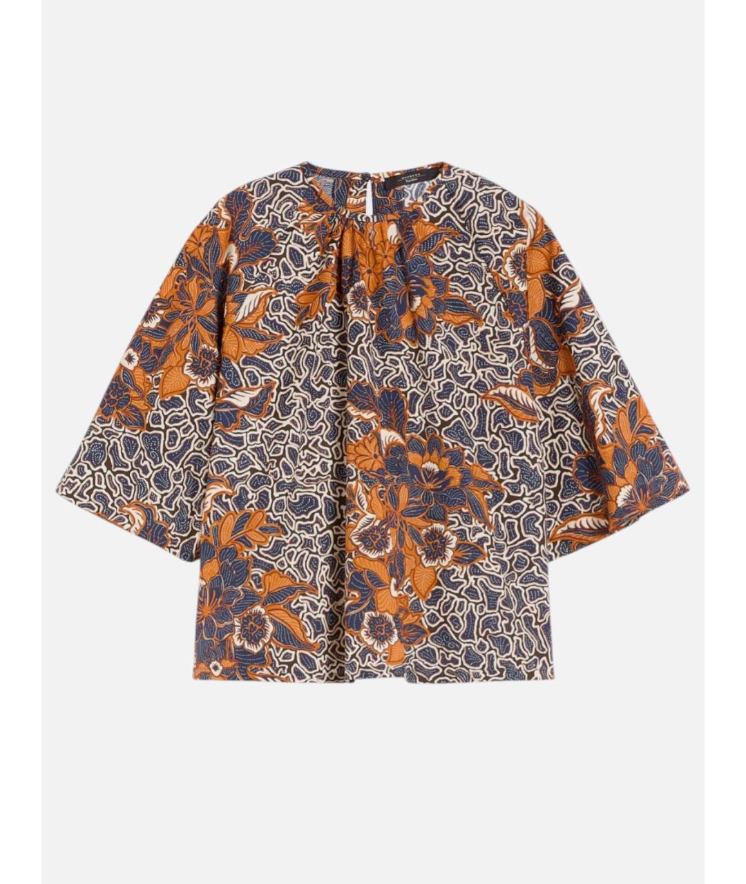 WEEKEND MAX MARA Мульти хлопковая рубашка, фото 6