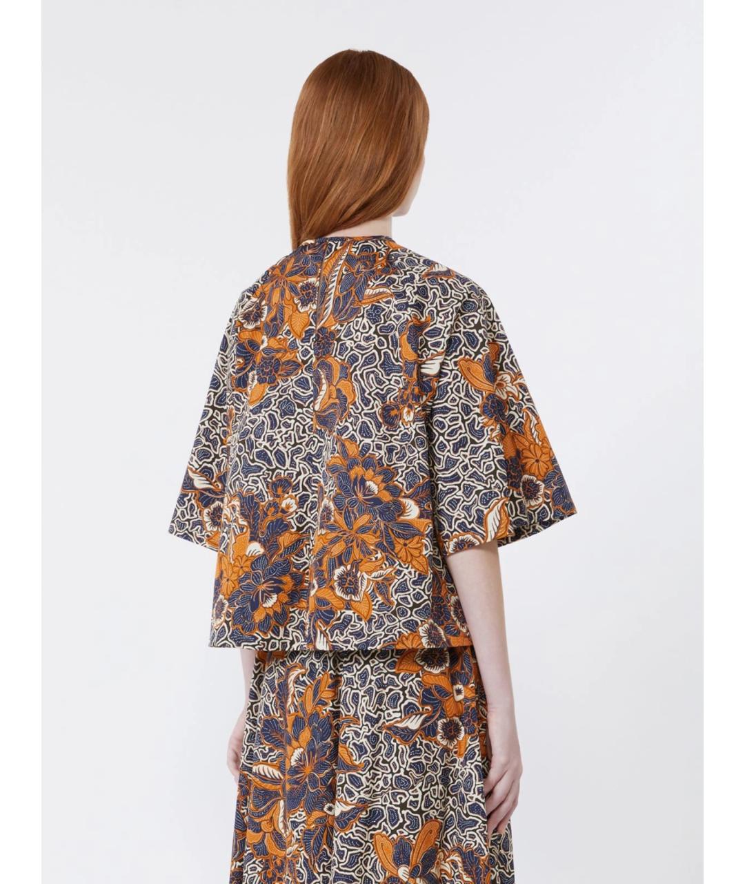 WEEKEND MAX MARA Мульти хлопковая рубашка, фото 4