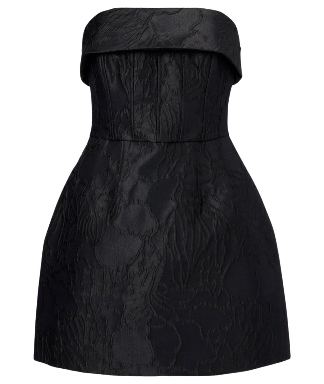 REBECCA VALLANCE Черное полиэстеровое коктейльное платье, фото 1