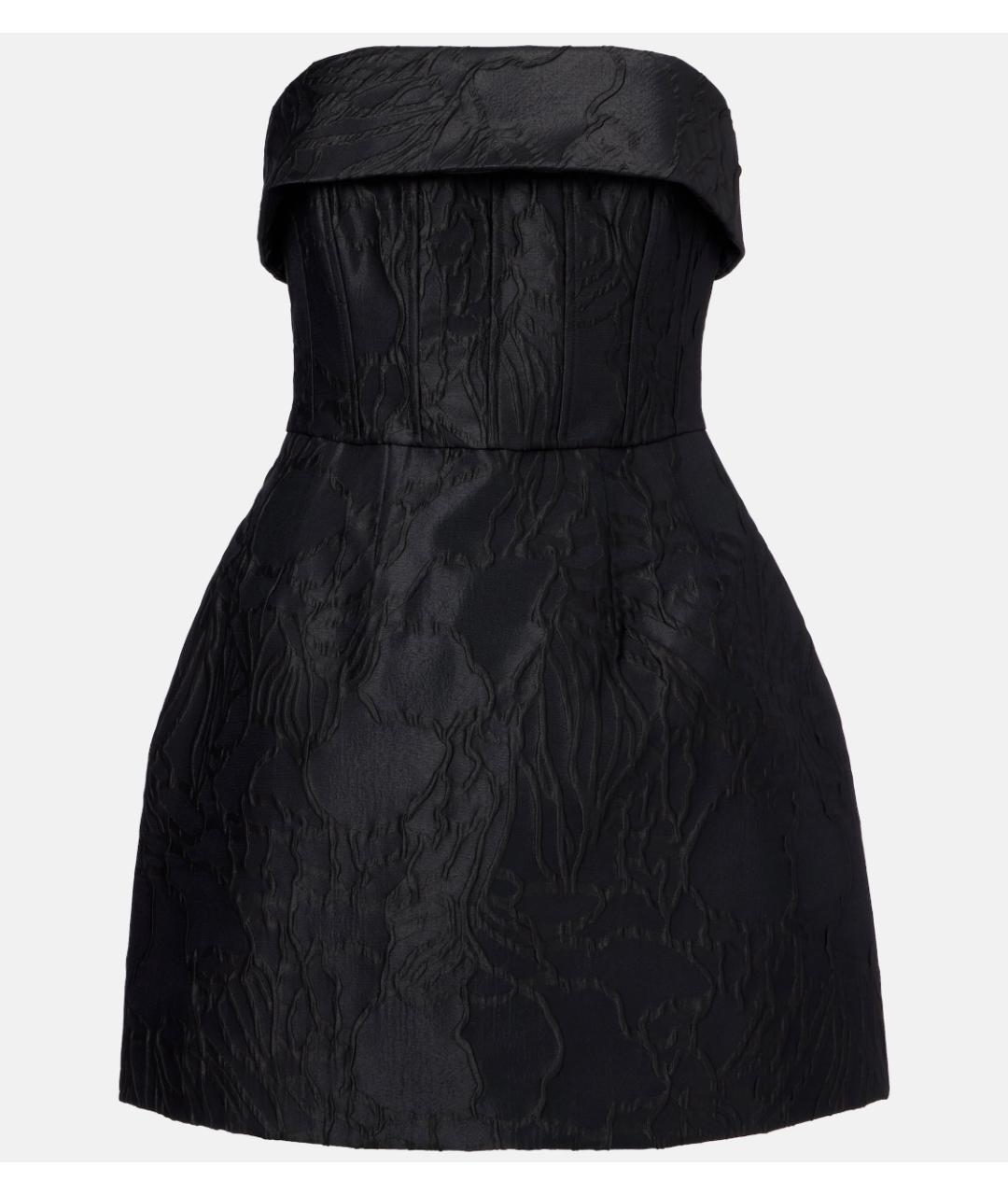 REBECCA VALLANCE Черное полиэстеровое коктейльное платье, фото 6