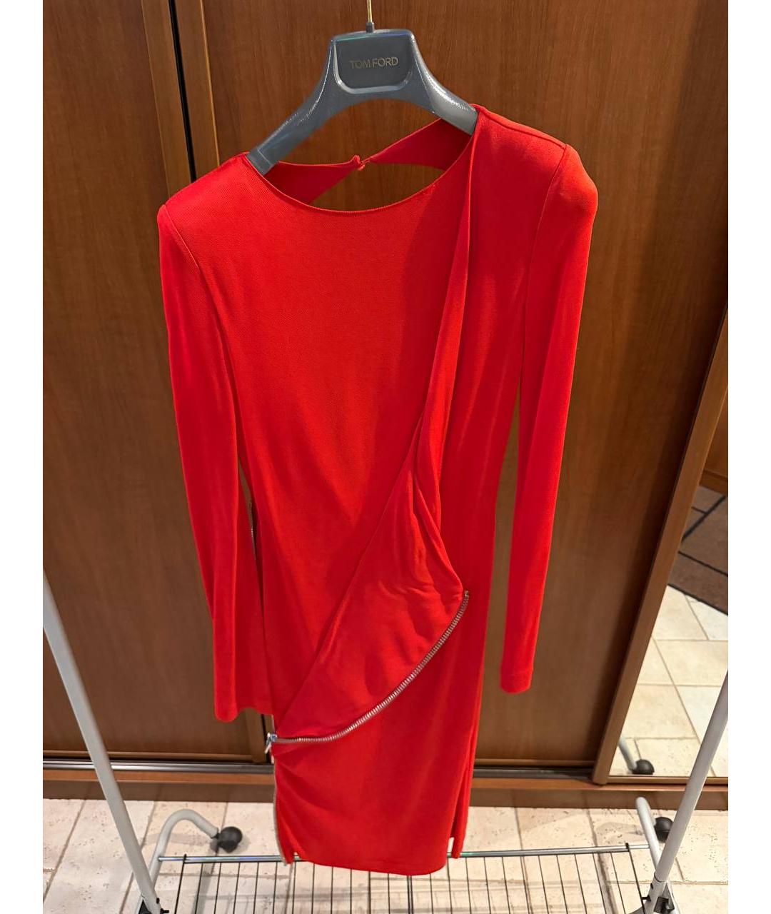 TOM FORD Красное вечернее платье, фото 3