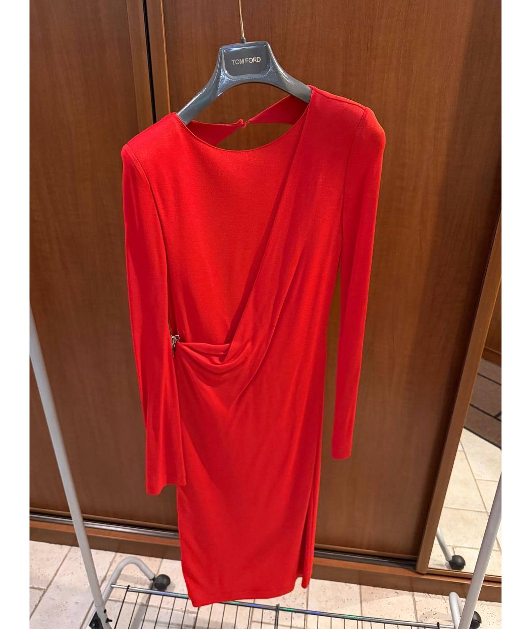 TOM FORD Красное вечернее платье, фото 7