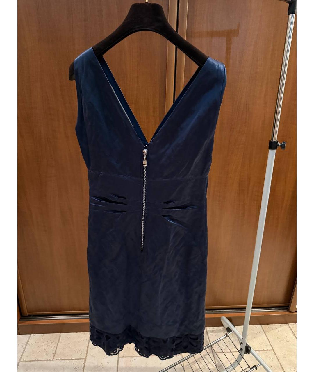LOUIS VUITTON Темно-синее вечернее платье, фото 2
