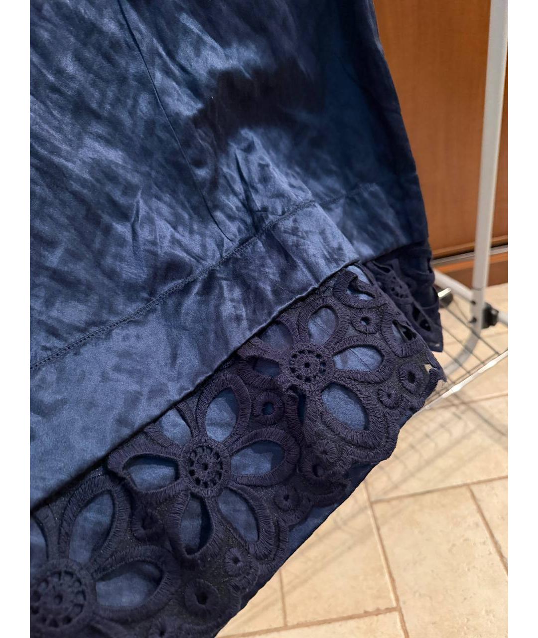 LOUIS VUITTON Темно-синее вечернее платье, фото 3