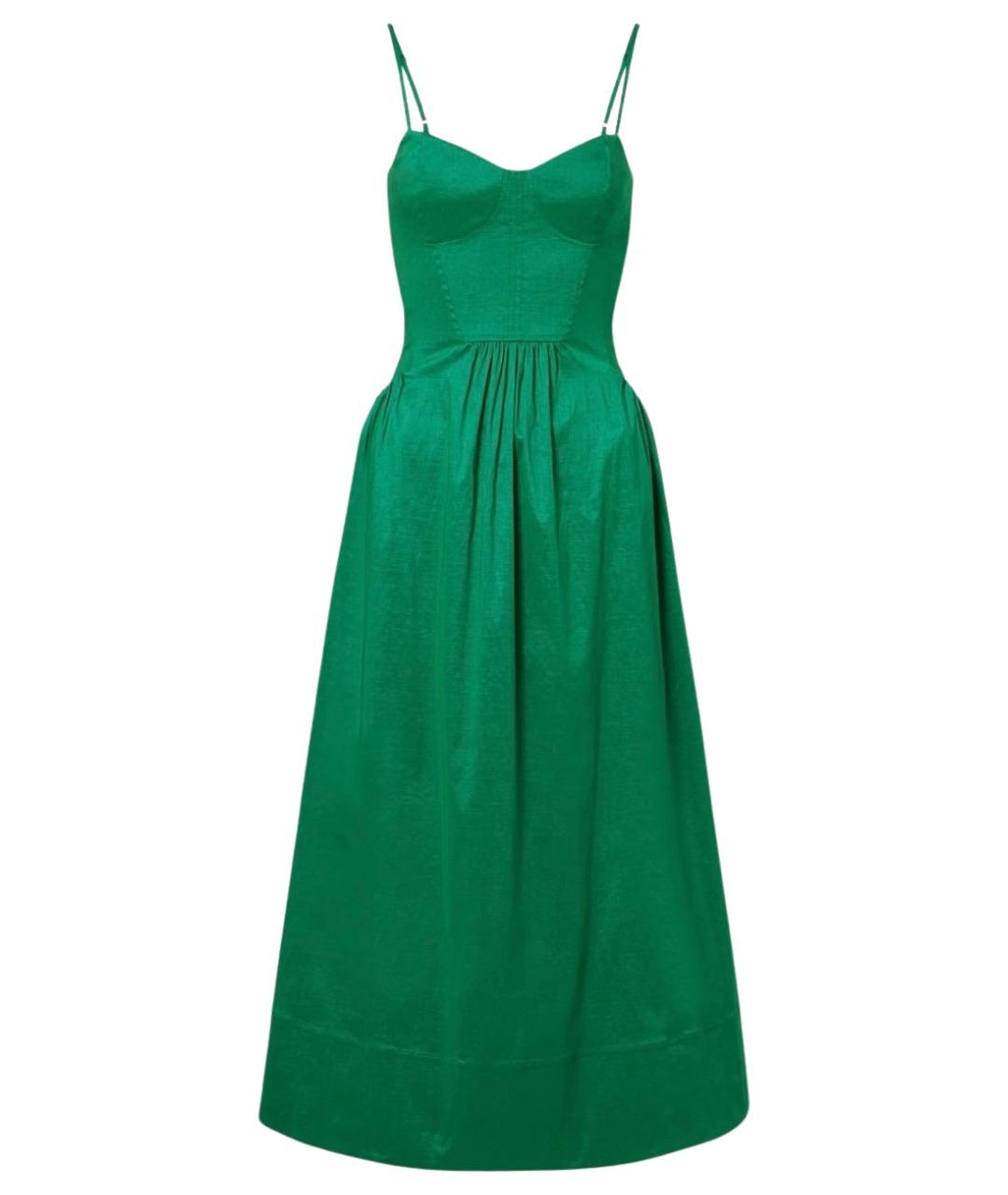 REBECCA VALLANCE Зеленые полиэстеровое коктейльное платье, фото 1