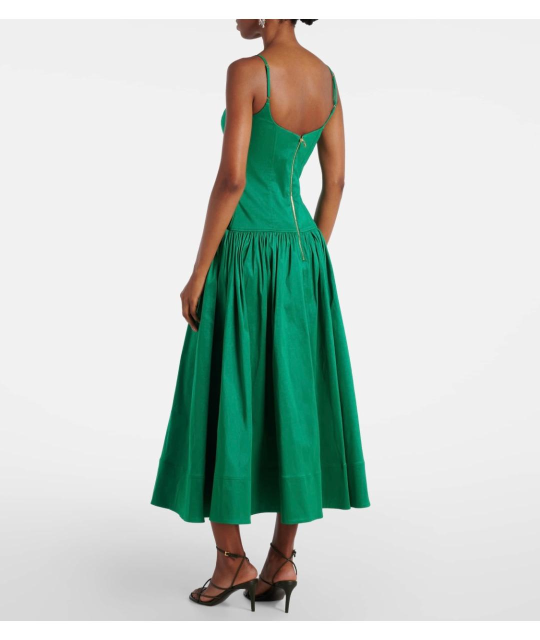 REBECCA VALLANCE Зеленые полиэстеровое коктейльное платье, фото 3