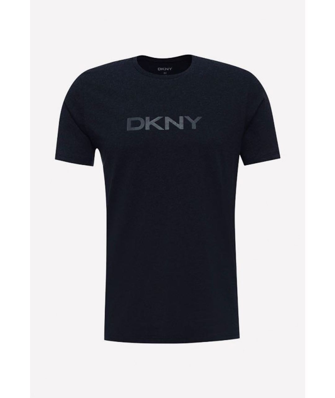 DKNY Темно-синяя хлопковая футболка, фото 8
