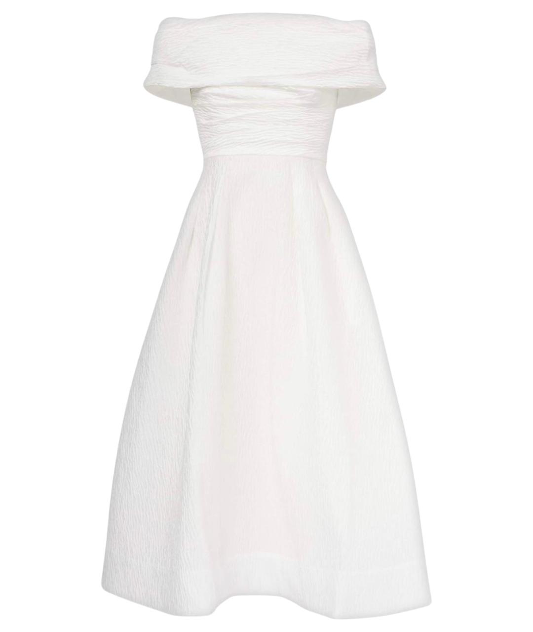REBECCA VALLANCE Белое полиэстеровое коктейльное платье, фото 1