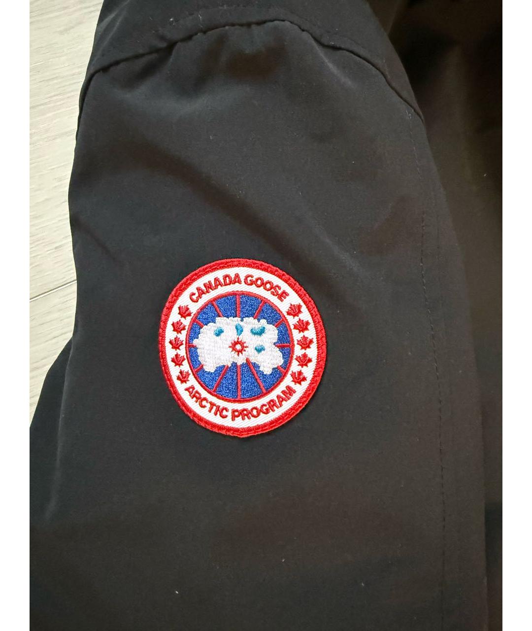 CANADA GOOSE Черный пуховик, фото 4