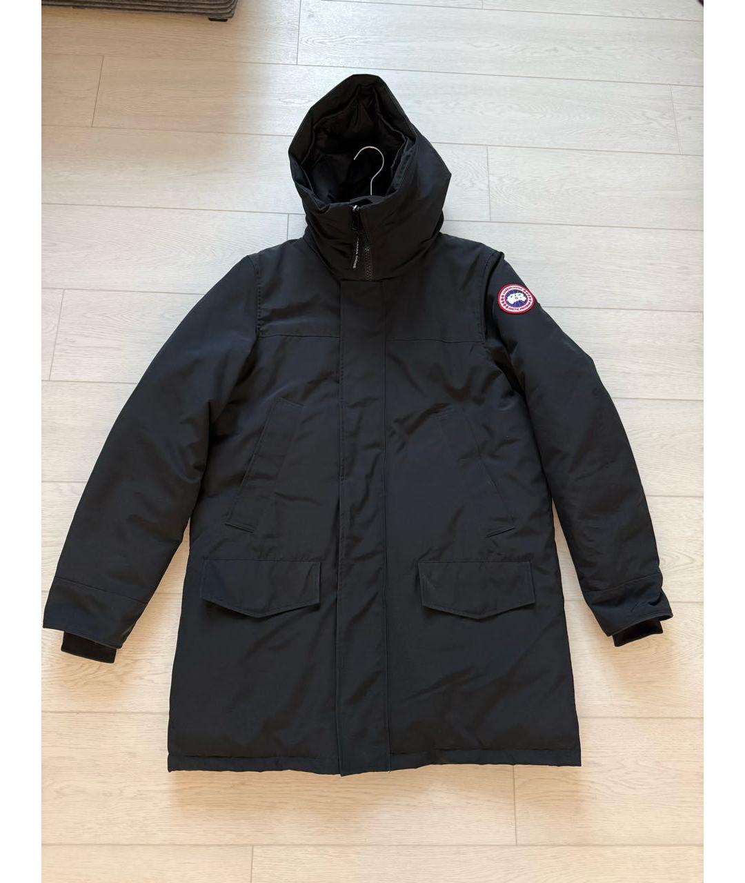 CANADA GOOSE Черный пуховик, фото 6