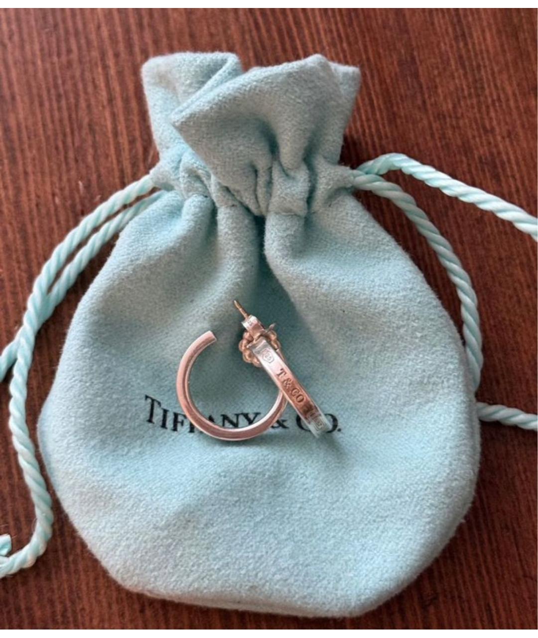 TIFFANY&CO Серебряные серебряные серьги, фото 3