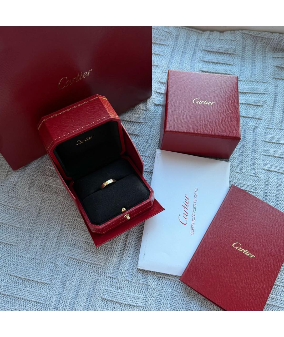 CARTIER Золотое кольцо из желтого золота, фото 2