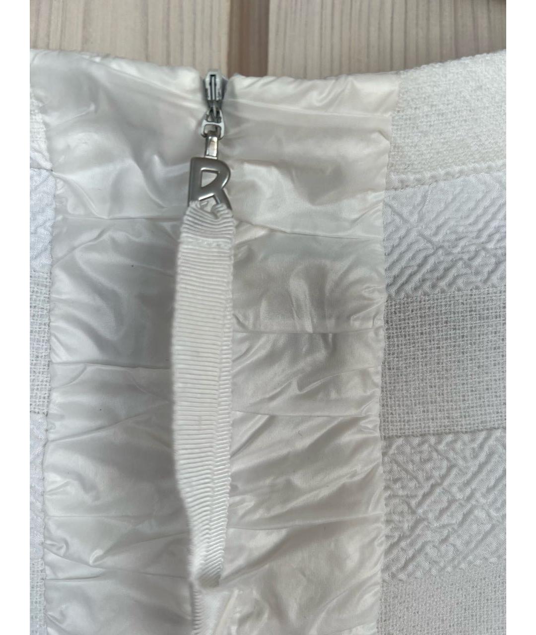 BOGNER Белое полиэстеровое повседневное платье, фото 2