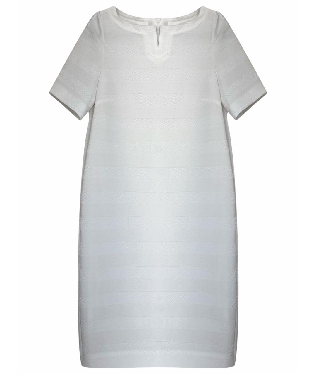 BOGNER Белое полиэстеровое повседневное платье, фото 1