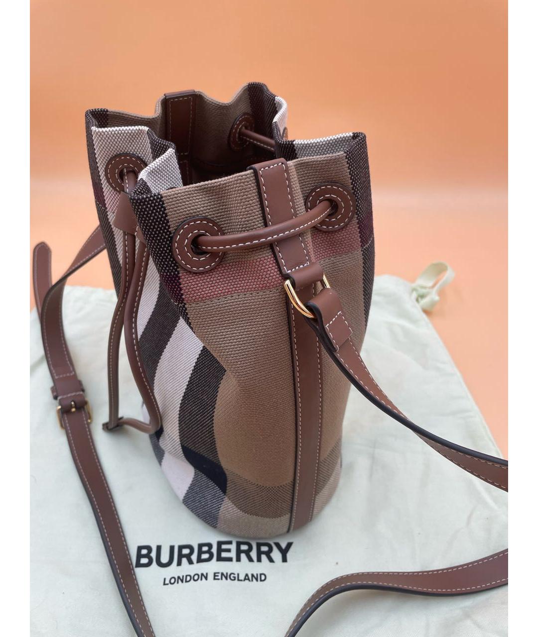 BURBERRY Мульти тканевая сумка через плечо, фото 3