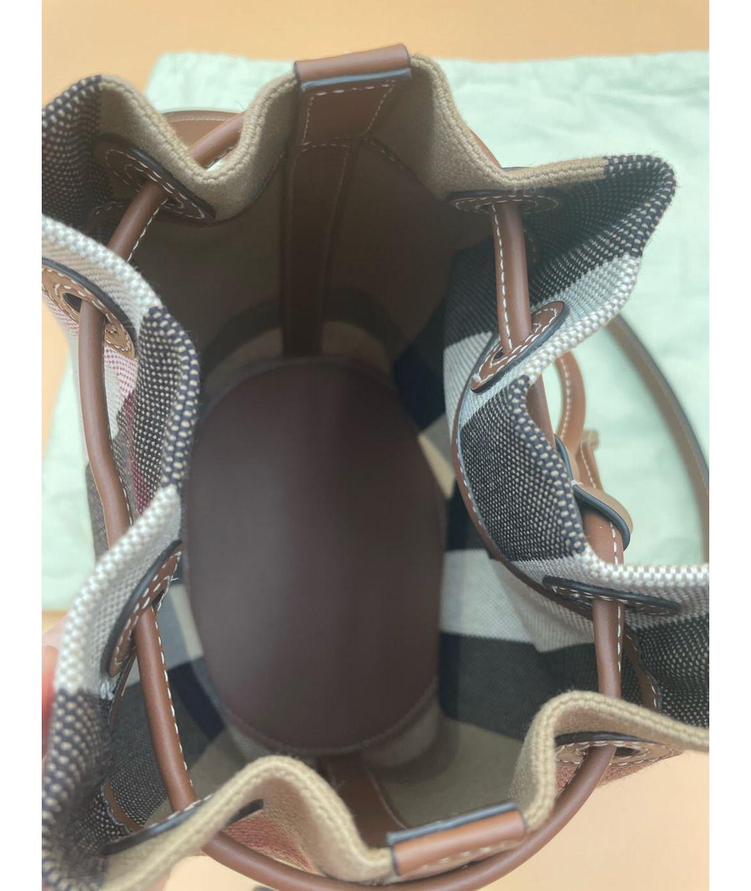 BURBERRY Мульти тканевая сумка через плечо, фото 6