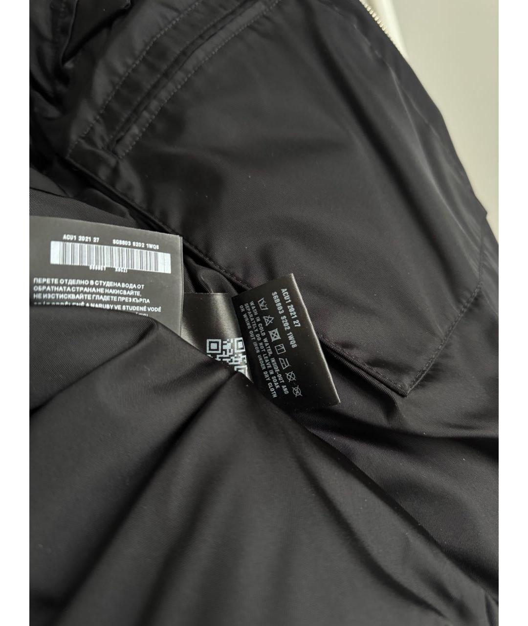 PRADA Черный пуховик, фото 8