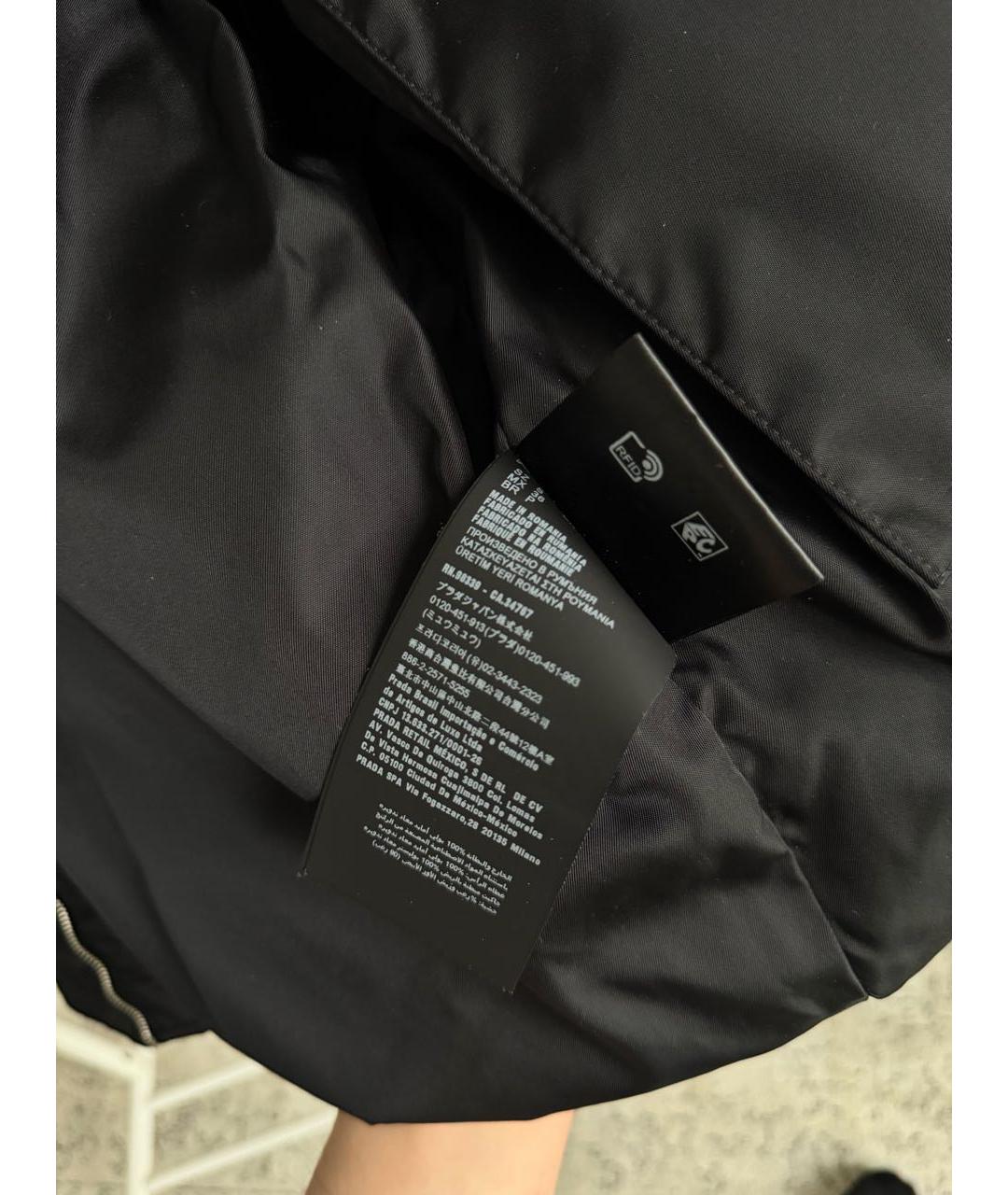 PRADA Черный пуховик, фото 7
