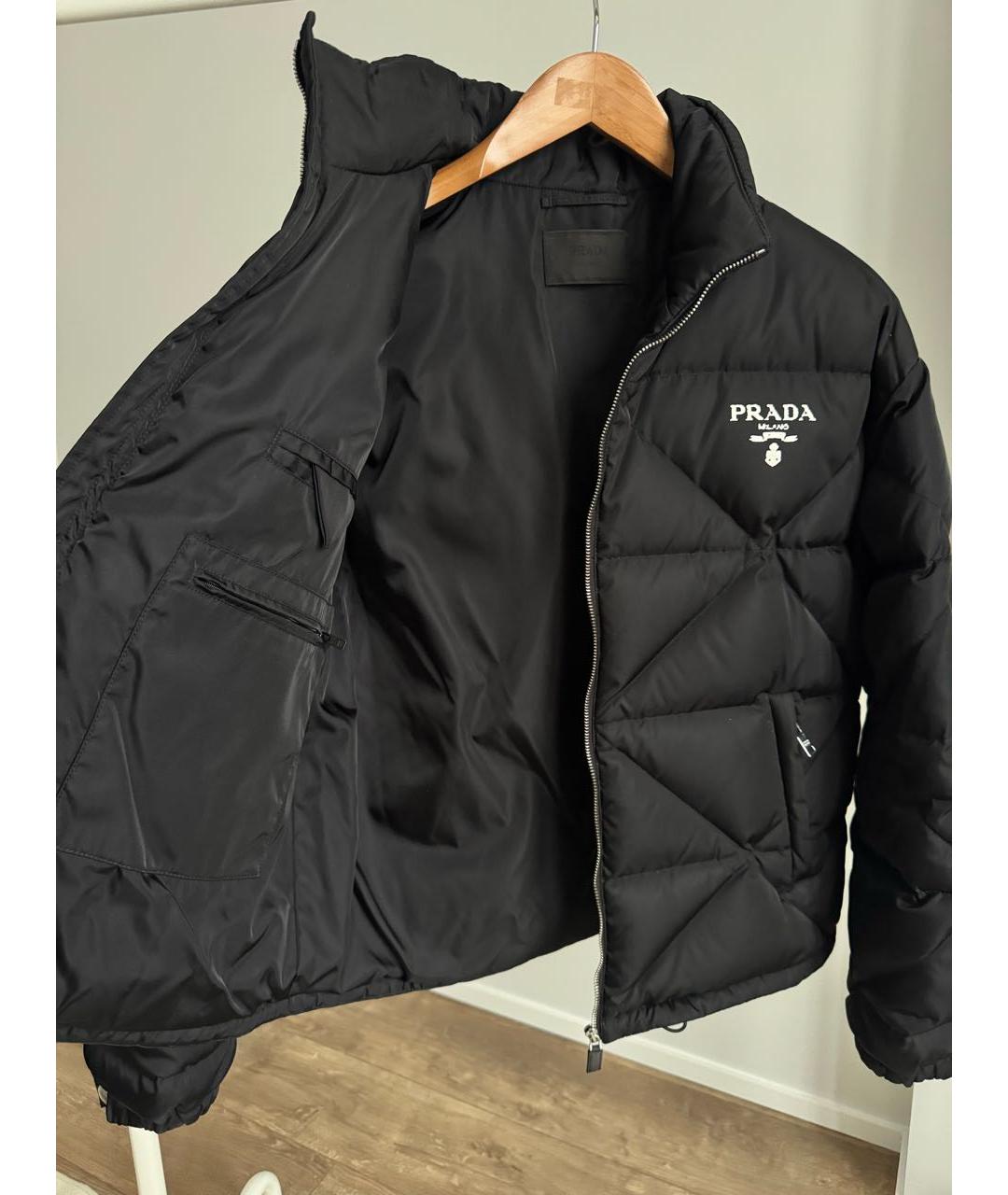 PRADA Черный пуховик, фото 5