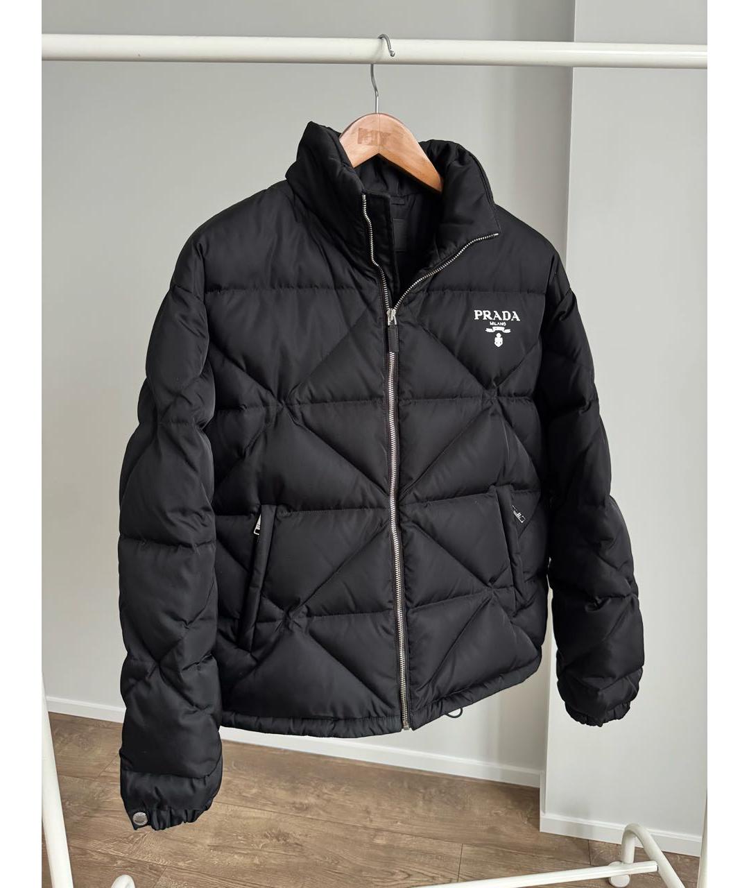 PRADA Черный пуховик, фото 9