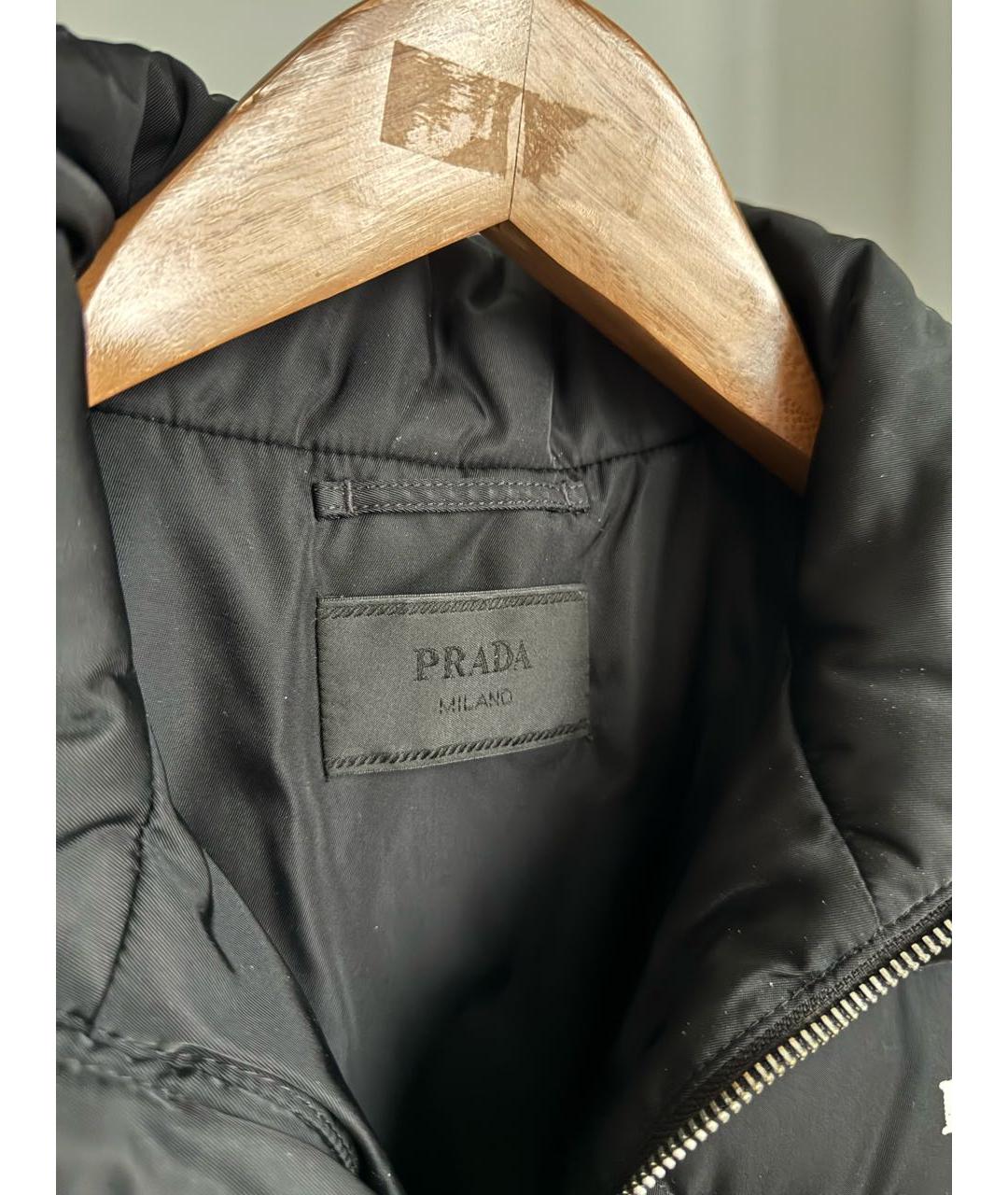 PRADA Черный пуховик, фото 4
