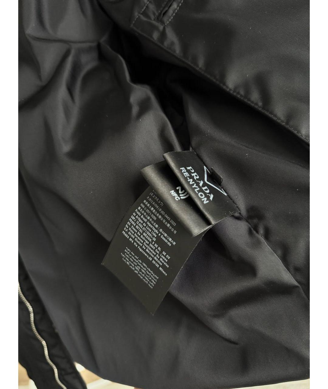 PRADA Черный пуховик, фото 6