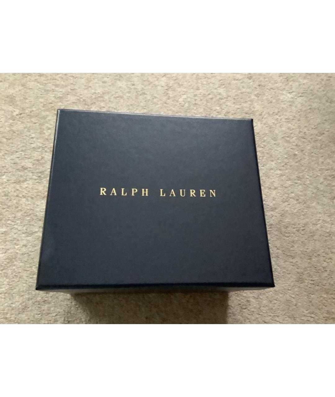 RALPH LAUREN Серебрянный ремень из экзотической кожи, фото 9