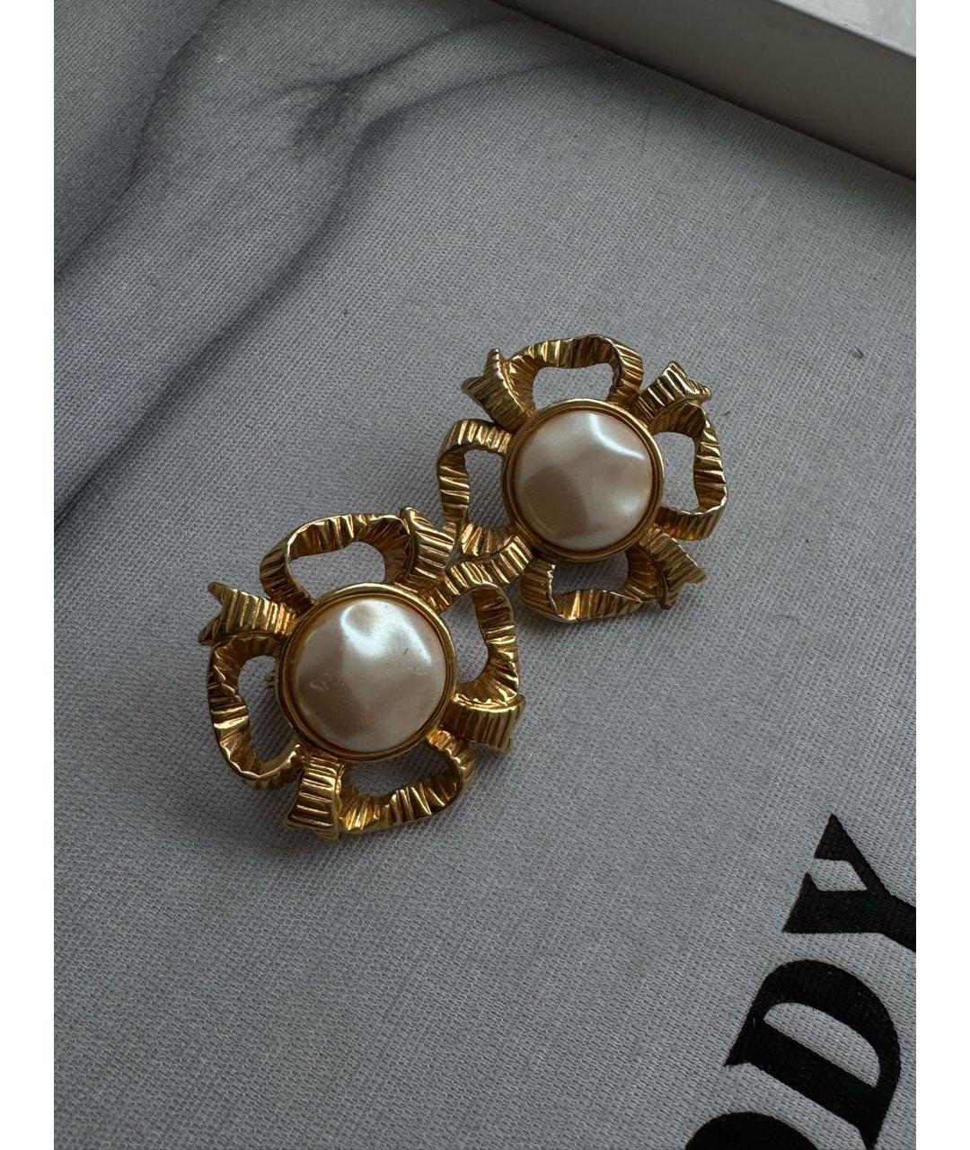 MONET Золотые металлические клипсы, фото 3