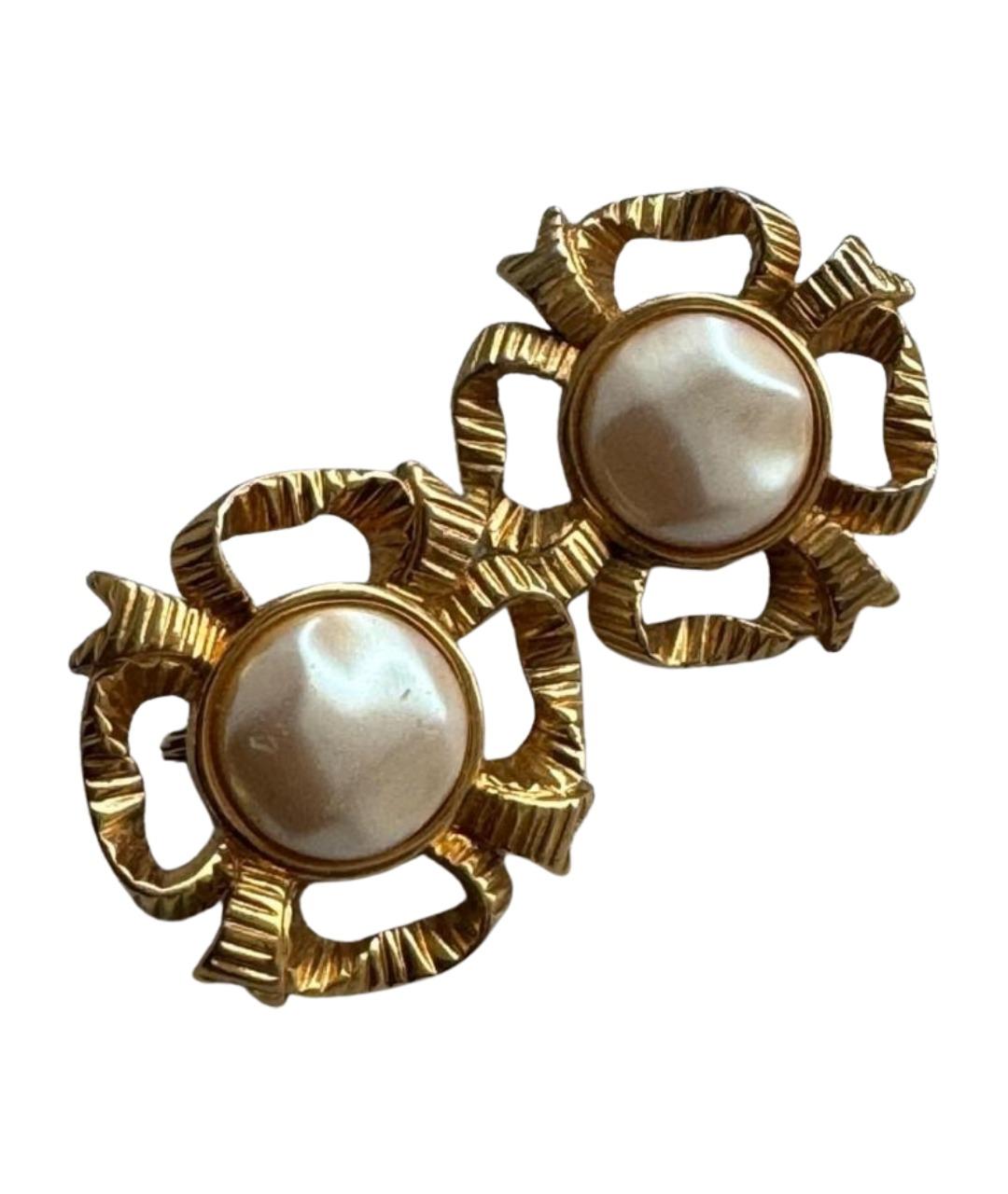 MONET Золотые металлические клипсы, фото 1