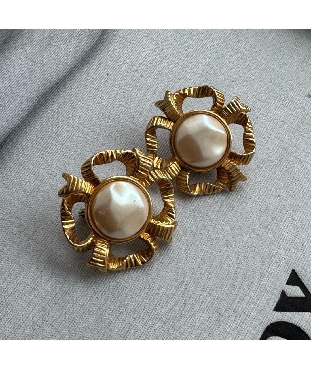 MONET Золотые металлические клипсы, фото 4