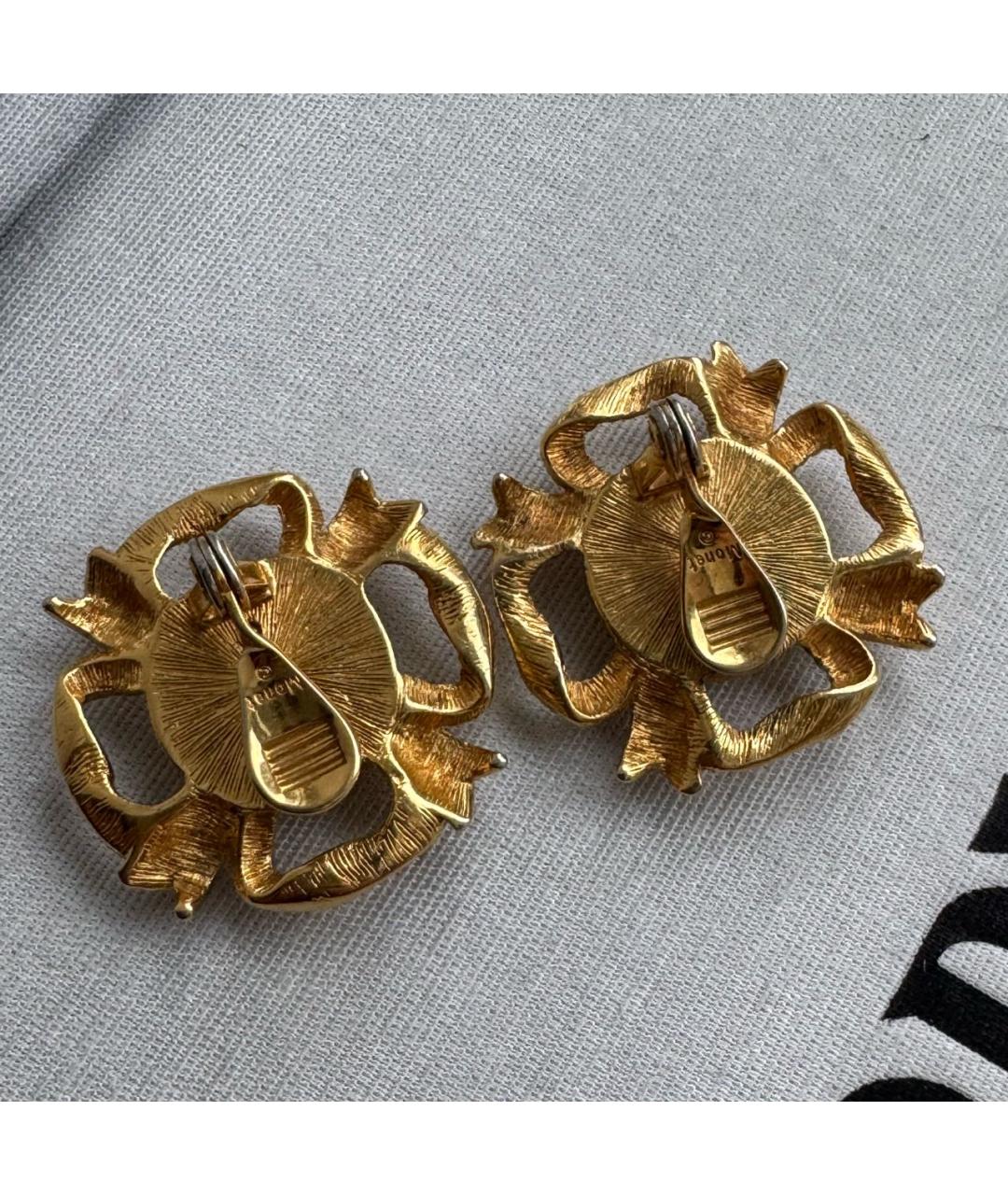 MONET Золотые металлические клипсы, фото 2
