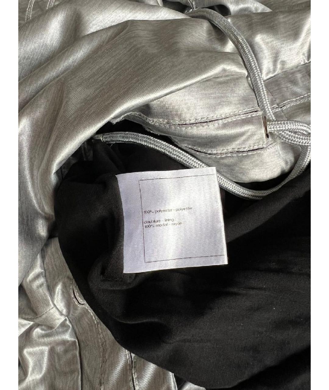 CHANEL Серебряная спортивная куртка, фото 6
