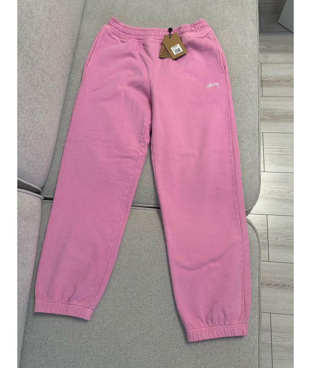 STUSSY Розовые повседневные брюки, фото 6