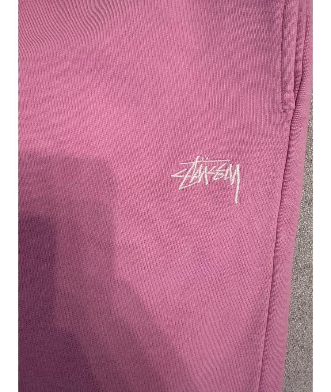 STUSSY Розовые повседневные брюки, фото 4
