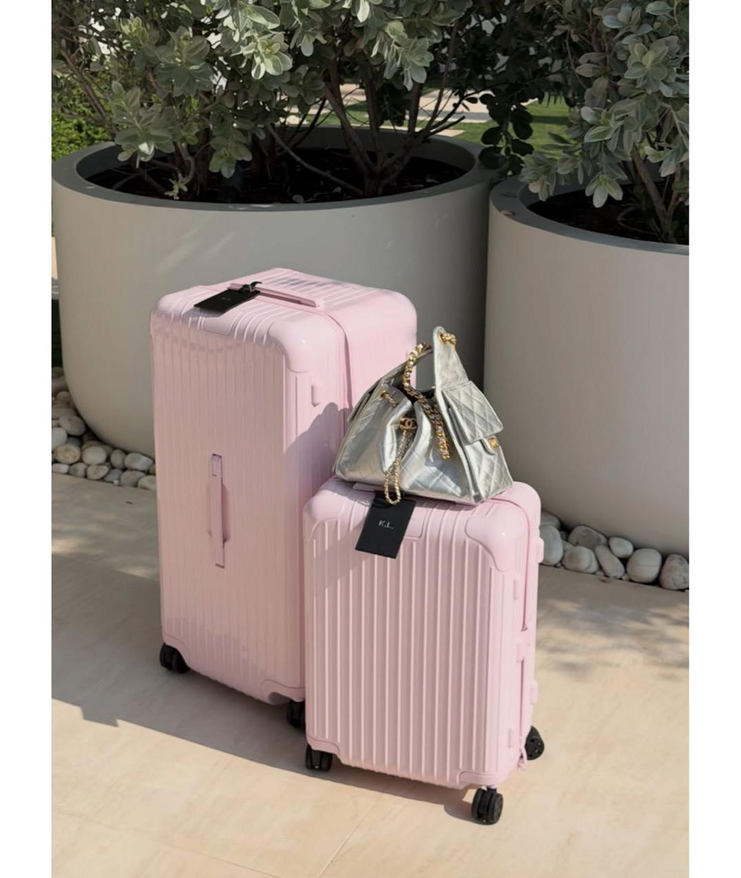 Rimowa Розовый чемодан, фото 5