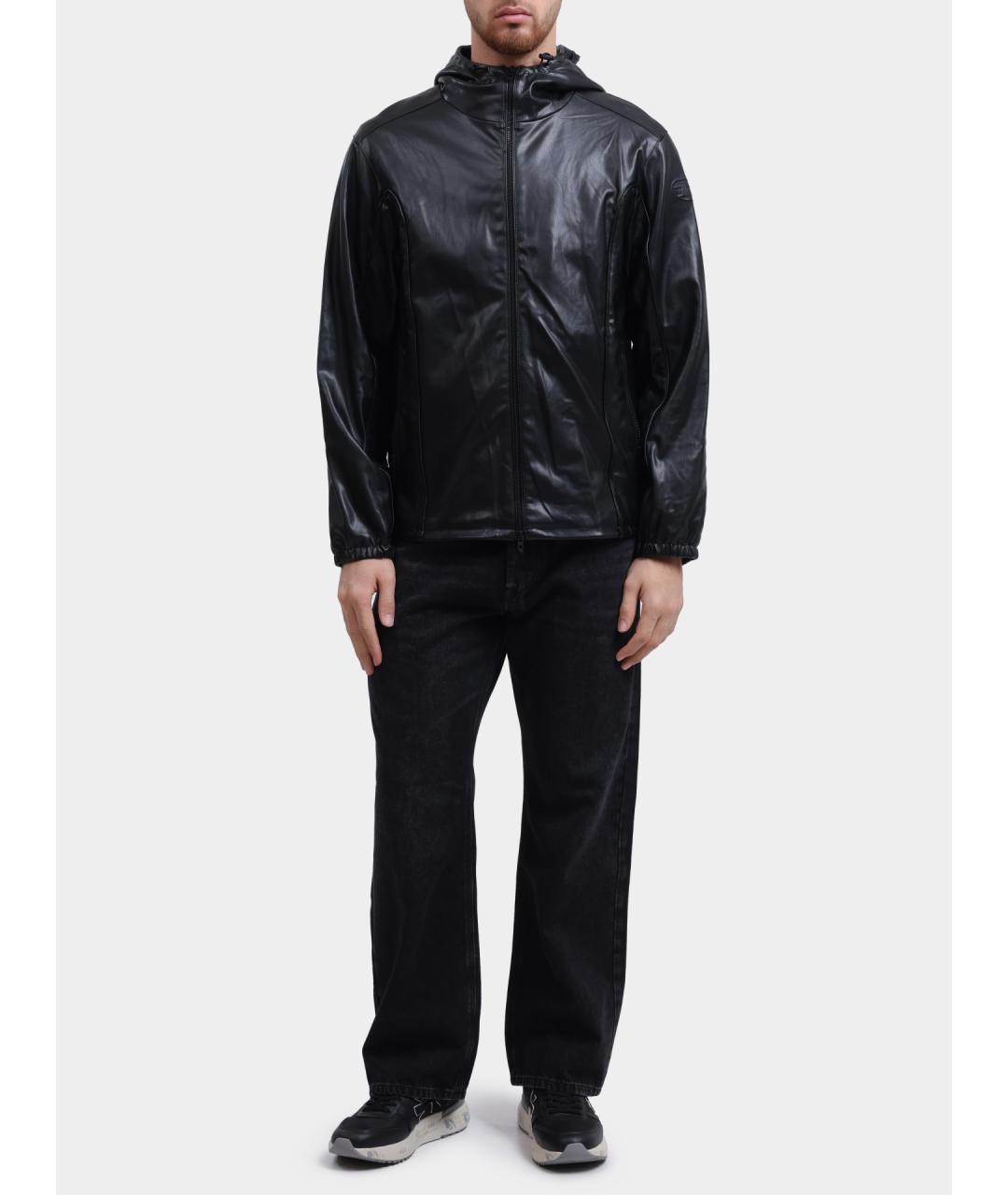 DIESEL Черная куртка, фото 7