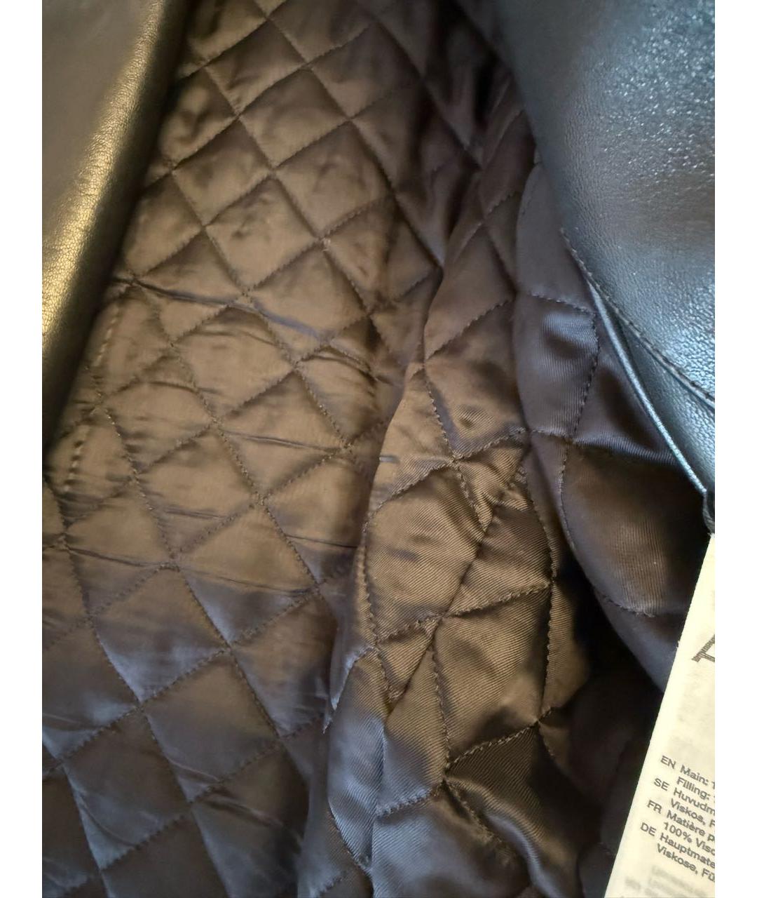 ACNE STUDIOS Черная кожаная куртка, фото 5