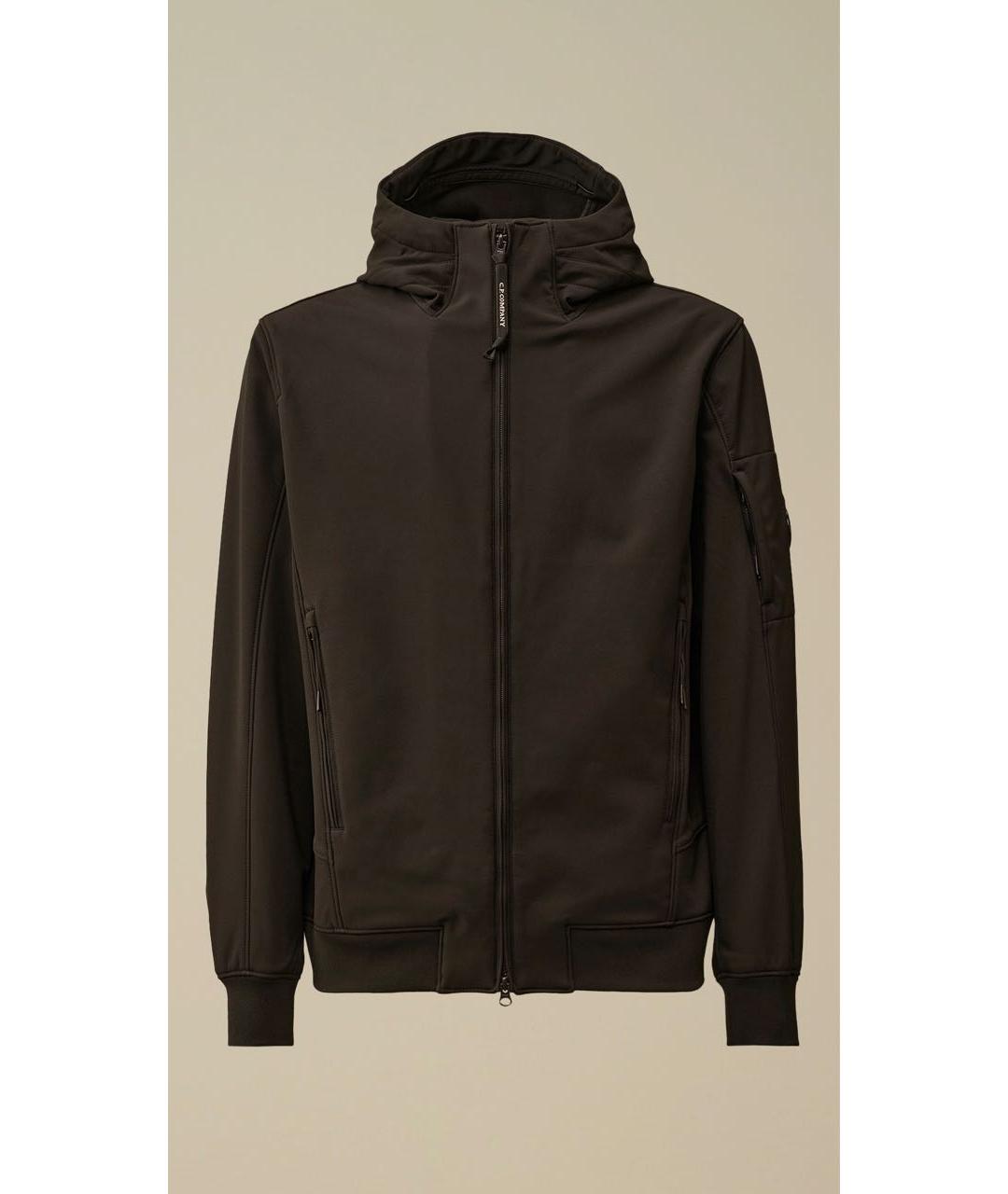 CP COMPANY Черная полиэстеровая куртка, фото 6