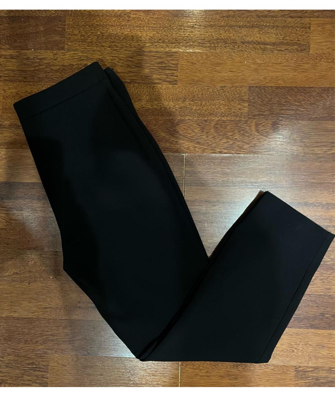 DOLCE&GABBANA Черные шерстяные брюки узкие, фото 4
