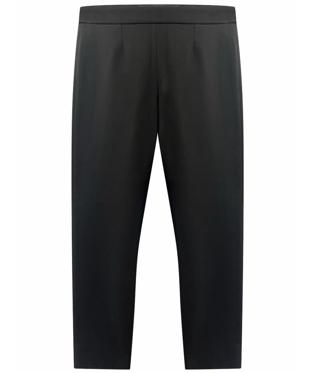 DOLCE&GABBANA Черные шерстяные брюки узкие, фото 1