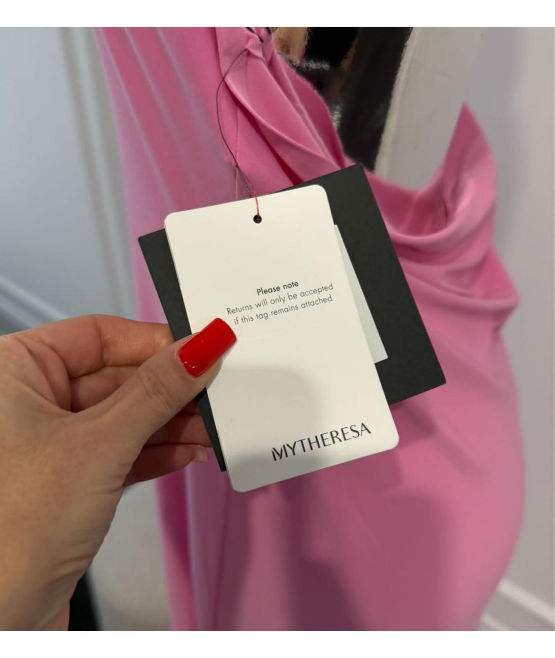 NORMA KAMALI Розовое платье, фото 3