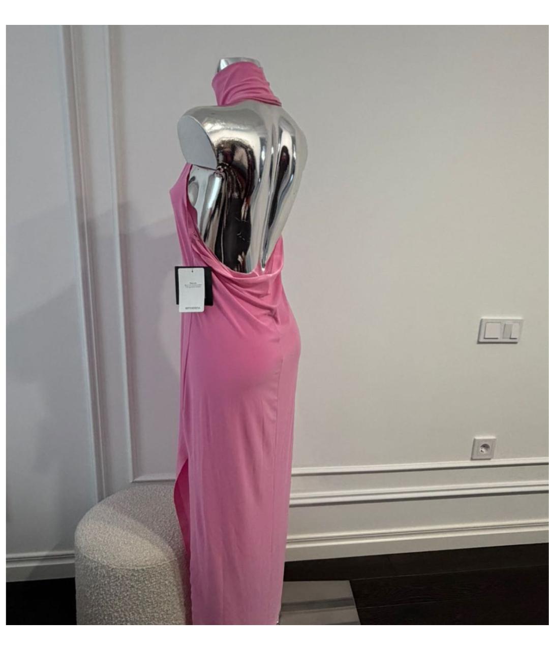 NORMA KAMALI Розовое платье, фото 2