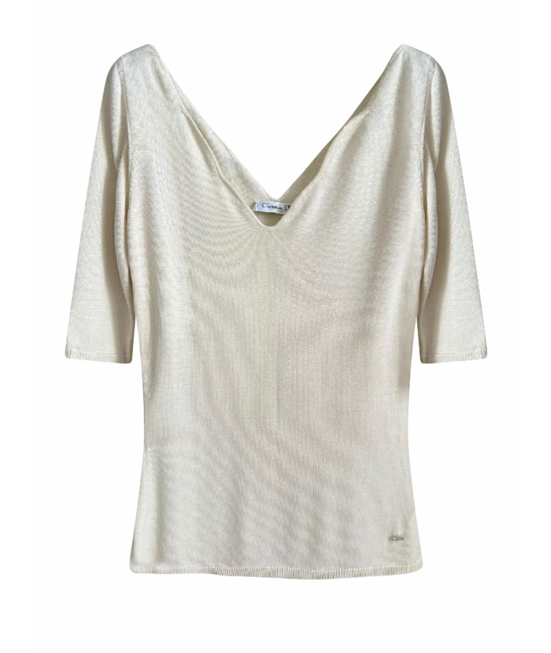 CHRISTIAN DIOR Бежевая футболка, фото 1