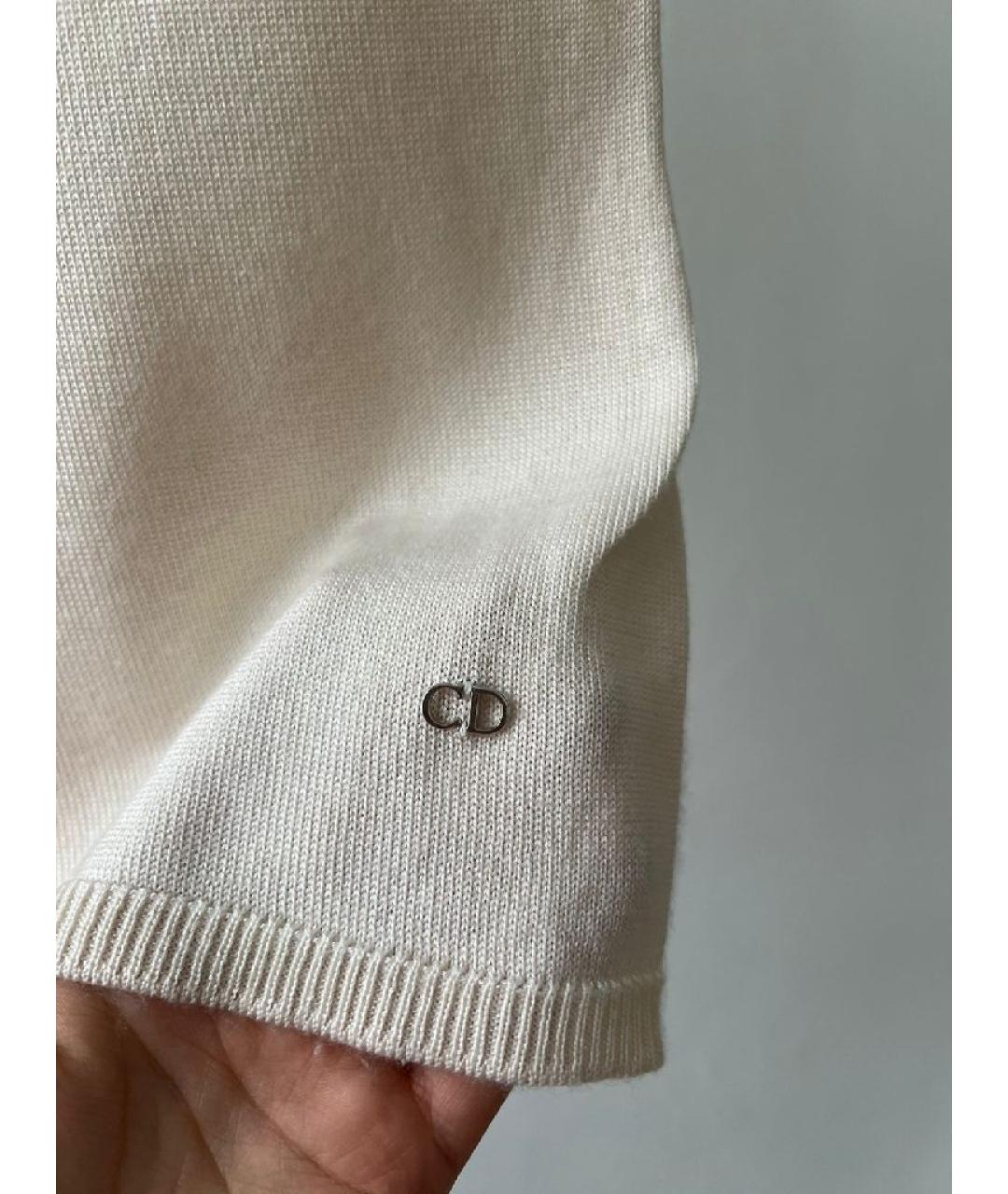 CHRISTIAN DIOR Бежевая футболка, фото 3