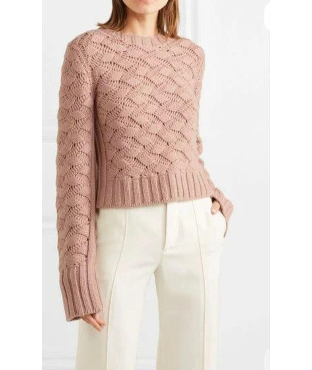 LORO PIANA Бежевый кашемировый джемпер / свитер, фото 2