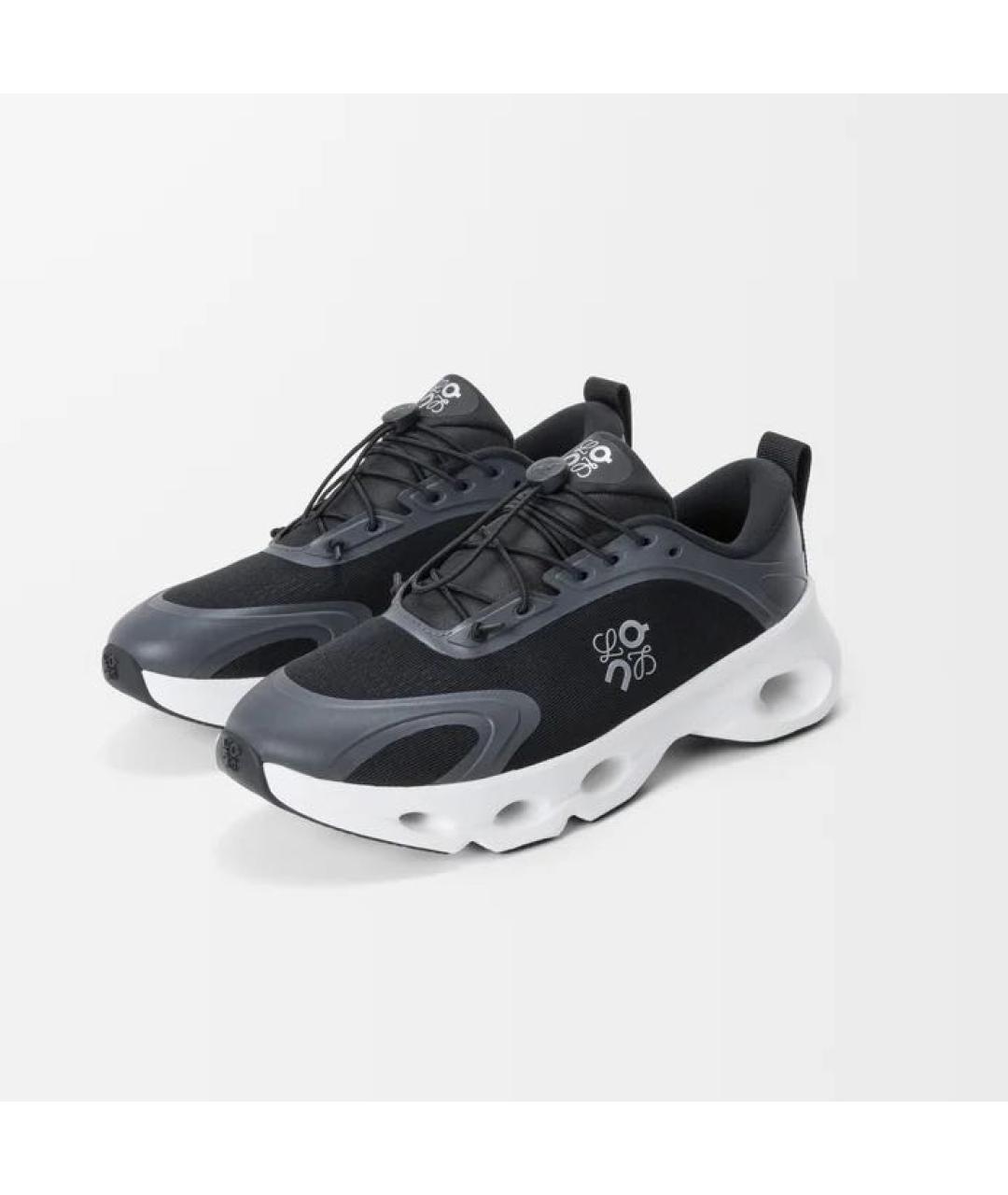 LOEWE Черные кроссовки, фото 2